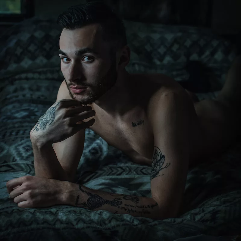 Mens Boudoir  Male Boudoir Photography in LA & NYC